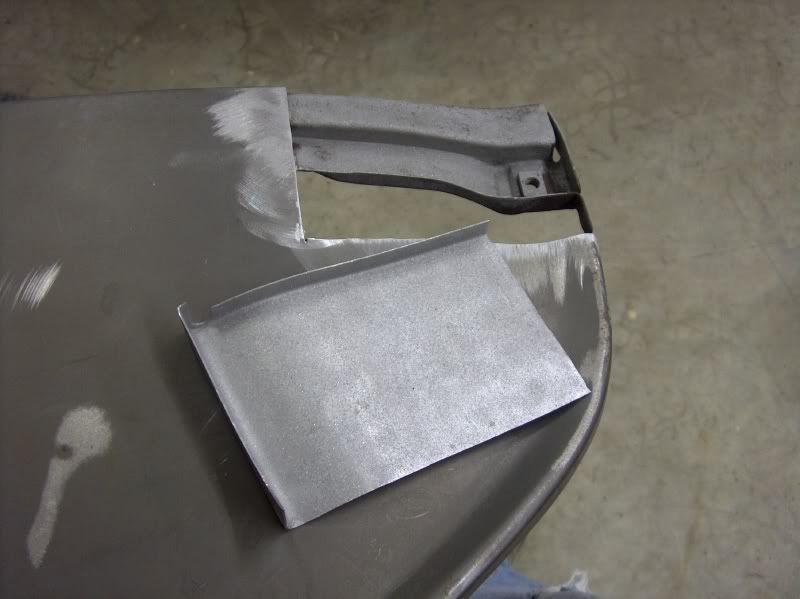Lower Fender Patch Panel fitment and welding